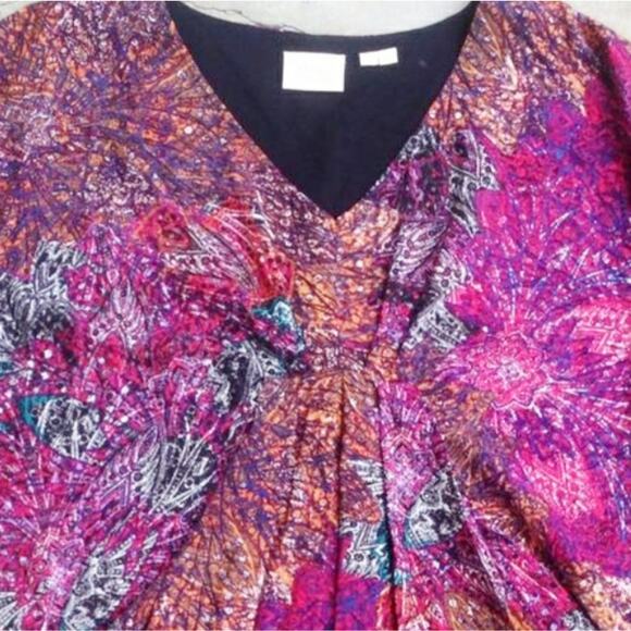 Anthropologie Edme & Esyllte Chromatique Shift Dress Size S/M Multi color - Picture 5 of 9